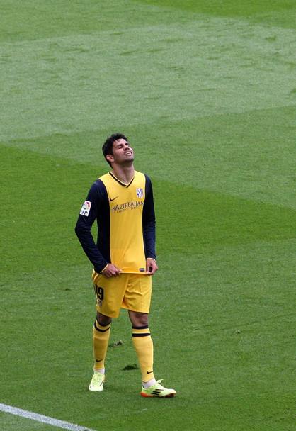 Brutta tegola per Simeone: si fa subito male Diego Costa. Afp